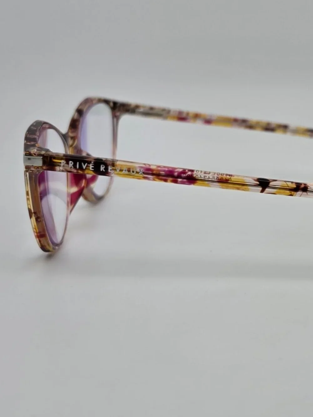 Prive Revaux Dynamic Duo Magenta Tortoise Frame +2.50 Cat Eye Reading Glasses